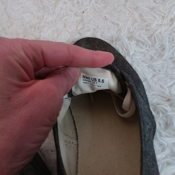 Vans TB4R authentic grey classic skate shoes men's size  women's size 7 - Picture 7 of 7